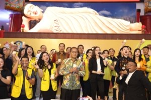 Hadiri Festival Waisak 2023, Danny Pomanto: Mari Kita Perkuat Toleransi!