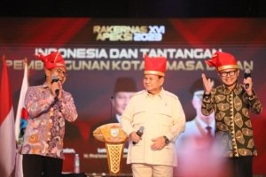 Hadir di Makassar, Prabowo: Saya Angkat Topi, Salut dengan Apeksi