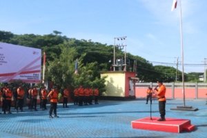 Basarnas Makassar Siaga Khusus Merah Putih