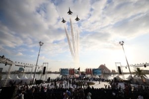 Atraksi Flypass TNI AU Buka Rangkaian Makassar F8 