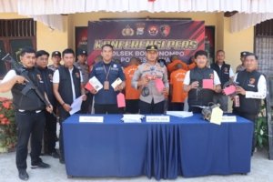 Dalam Waktu 3×24 Jam, Unit Reskrim Polsek Bontonompo Meringkus 11 Pelaku Copet, Jambret dan Curat