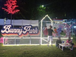 Makassar Light Festival Hadirkan Kelinci Impor Dalam Area Bermain Anak