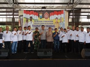 Ketua Pokdarkamtibmas Sulsel Lantik