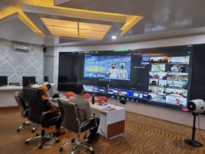 Kapolres Gowa Ikuti Vicon Terkait Arus Balik 