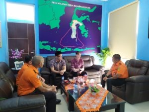 Kepala Basarnas Sulsel Sambut Kedatangan Konjen Australia di Makassar