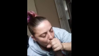 White slut makes me cum real quick bbc