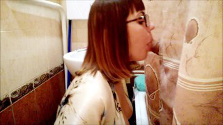 Home gloryhole:brother messed up your girl with stepsister in the bathroom