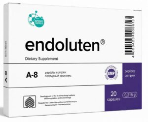 Endoluten - A-8 Pineal Peptide Bioregulator - 20 Capsules