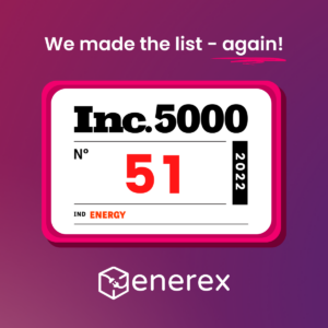 Enerex Ranks No. 51 on 2022 Inc. 5000 Annual List