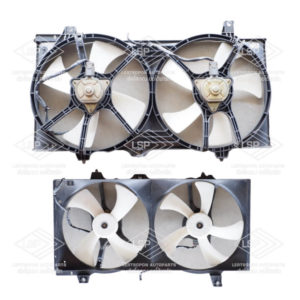 พัดลมหม้อน้ำ พัดลมแอร์ นิสสัน ซันนี่ เซนทร้า B14 (NISSAN SUNNY B14)