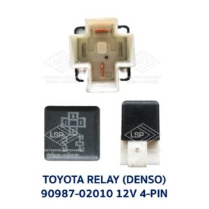 รีเลย์ โตโยต้า TOYOTA RELAY ISO 12V 4-PIN 90987-02010