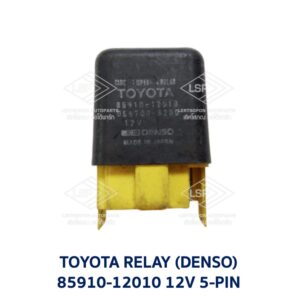 รีเลย์ โตโยต้า TOYOTA CIRCUIT OPENING RELAY 12V 5-PIN (DENSO) 85910-12010 สีดำ-เหลือง