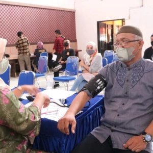 Kecamatan Mariso Genjot Vaksinasi, 20 Staf dan Pegawai di Vaksin Booster