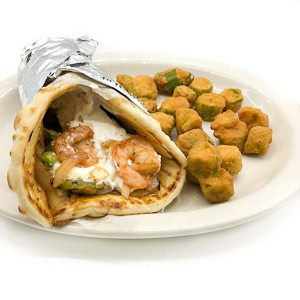 Shrimp Pita