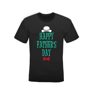T-shirt Happy Father day bianca o nera