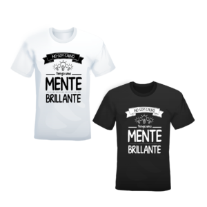 T-shirt Calvo bianca o nera