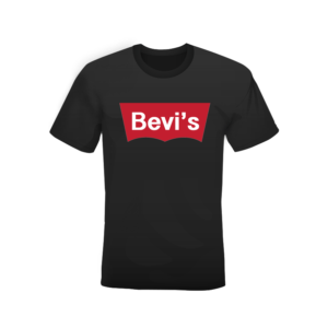 T-shirt Bevis bianca o nera