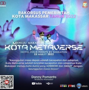 Makassar Kota Metaverse,Kolaborasi WIR Group, Ini Tujuannya