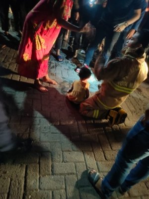 Aksi Heroik Damkar Makassar