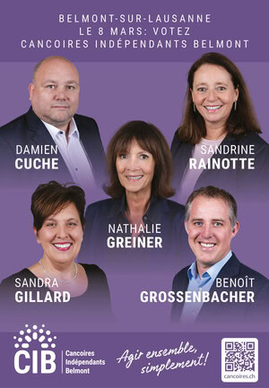 Les candidat-e-s des CIB à la Municipalité partent à votre rencontre !