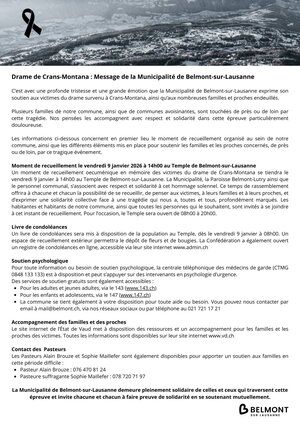 Solidarité et recueillement