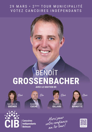 Le 29 mars, votez Cancoires Indépendants!