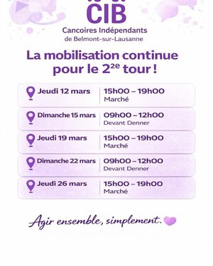 Le 2eme tour est lancé !