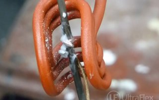 induction brazing copper wires