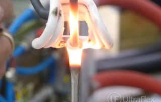 Brazing of two aluminum pipes together
