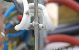 Brazing of two aluminum pipes together