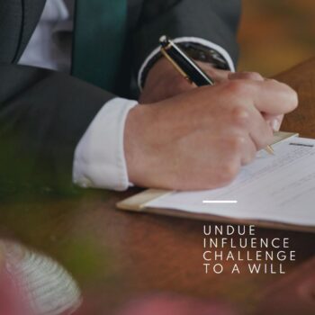 undue influence
