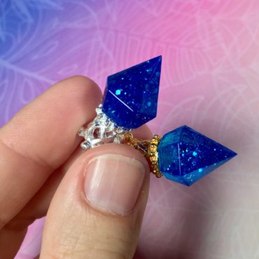 Kristalle gießen mit UV Harz | Bastelanleitung | PixieCrafting Blog