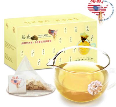 純種威州參皇片茶包 American Ginseng Tea Bags (40 Bags)