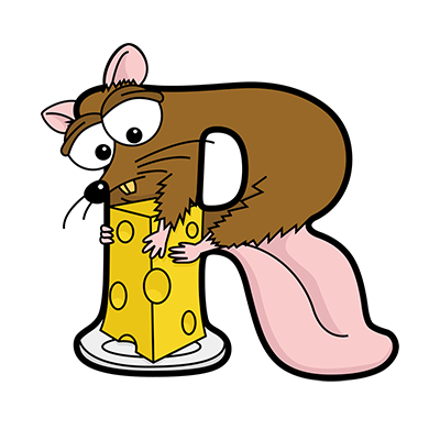 Cartoon Rat | Alphabetimals.com