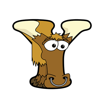 Yak Letter Y Alphabet Lore Animals For Boys, Girls