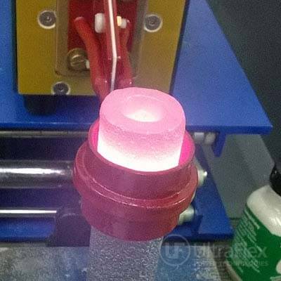 plasma research – induction heating a Silicon Carbide cylinder Induction Heating Silicon Carbide