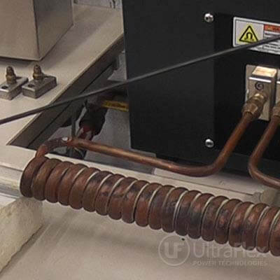 induction wire heating process