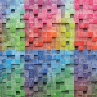 Poudre multicolore pour l'impression 3D