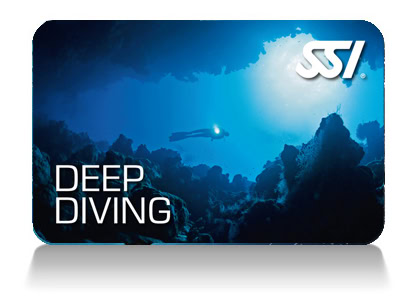 SSI Deep Diving course offered by Dolphin Dive Center