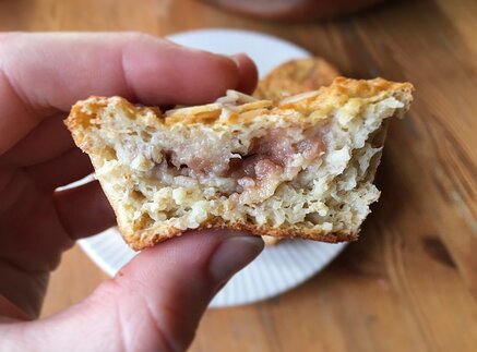 muffins banane crème de marrons