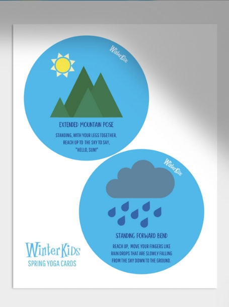 Spring Yoga Cards WinterKids Blog