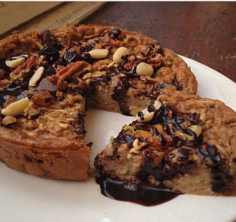 gateau pomme individuel vanille recette diététique