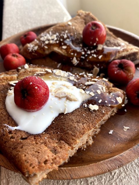 galette protéines pancake géant