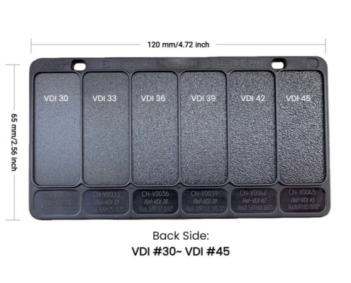 Plastopia™ VDI 3400 Texture Card_Back Side