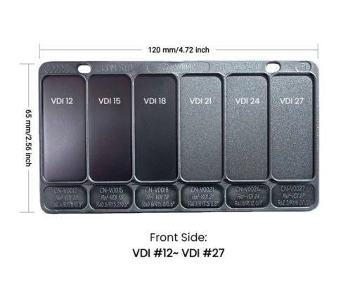 Plastopia™ VDI 3400 Texture Card_Front Side