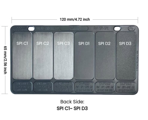 SPI Finish Card Front Side C1 to D3