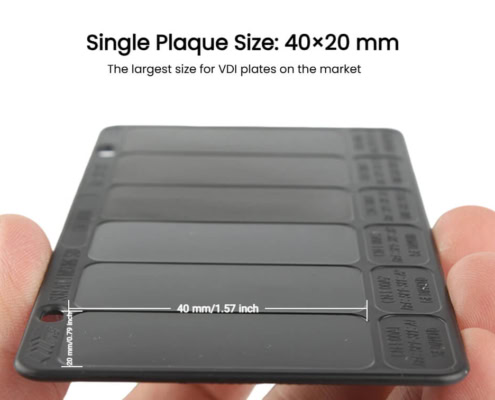 SPI Finish Card Plaque Size