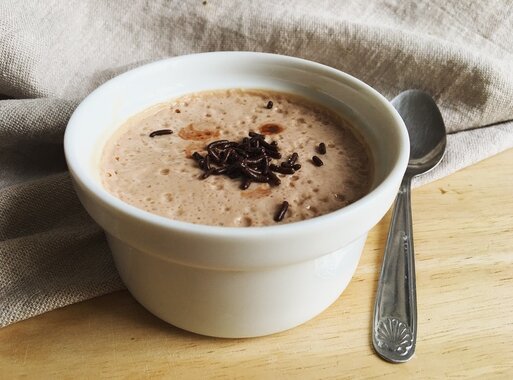 mousse chocolat soja