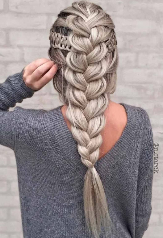 Penteado de trança Penteado de trança