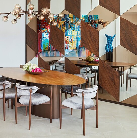  Авторская мебель в столовую на заказ